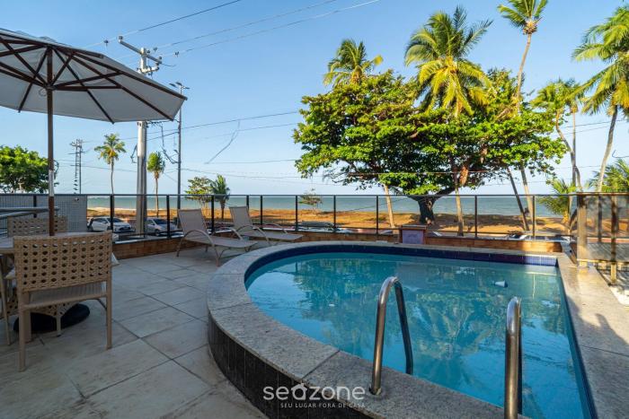 Apto em cond quadra mar e c piscina HSS0007