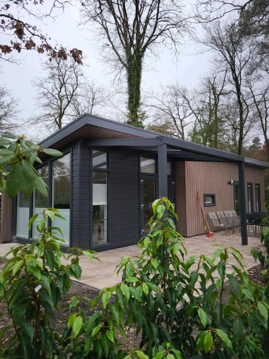 Knus Chalet met boszicht op Vakantiepark Bonte Vlucht - vlak bij Utrechtse Heuvelrug