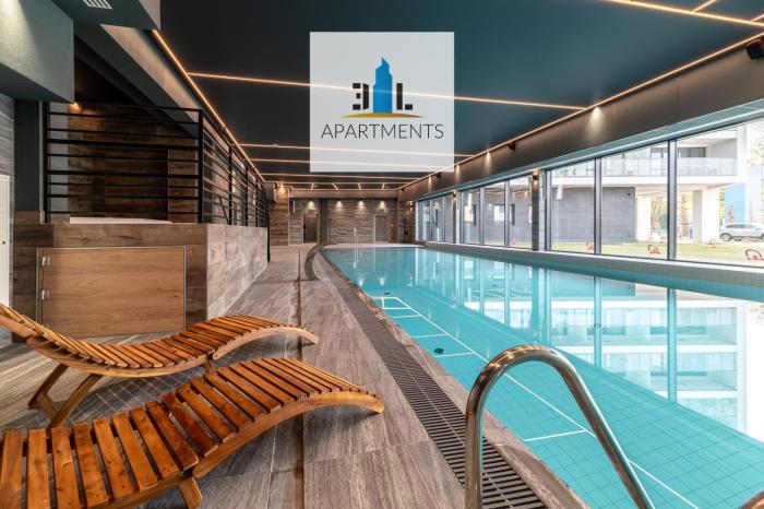 3L Apartments Kasprowicza 20AB - DARMOWY basen, sauna, siłownia, jacuzzi, bawialnia