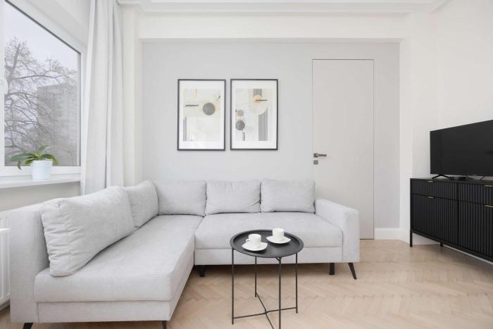 Modern Apartments with Air Conditioning in Warsaw Close to Three Parks by Renters Prestige