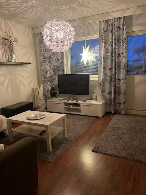 Two room apartment with a private sauna from the center