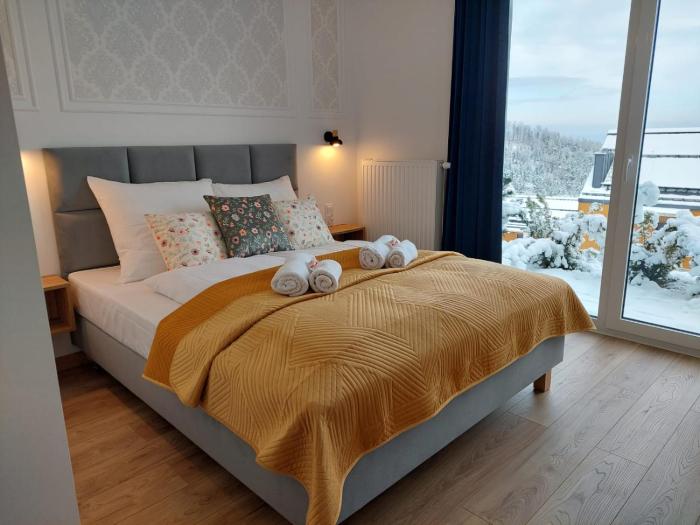 Apartament przy stoku pod lasem i z tarasem - Powrócisz Tu Hillside