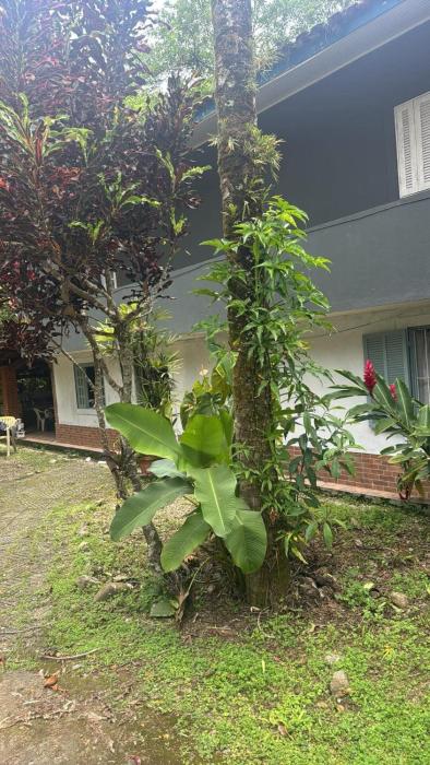 Casa com Quintal Verde a 4 Min da Praia do Perequê