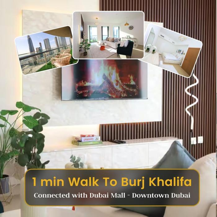 Lux 2 Bed in Downtown Dubai w Dubai Mall Access
