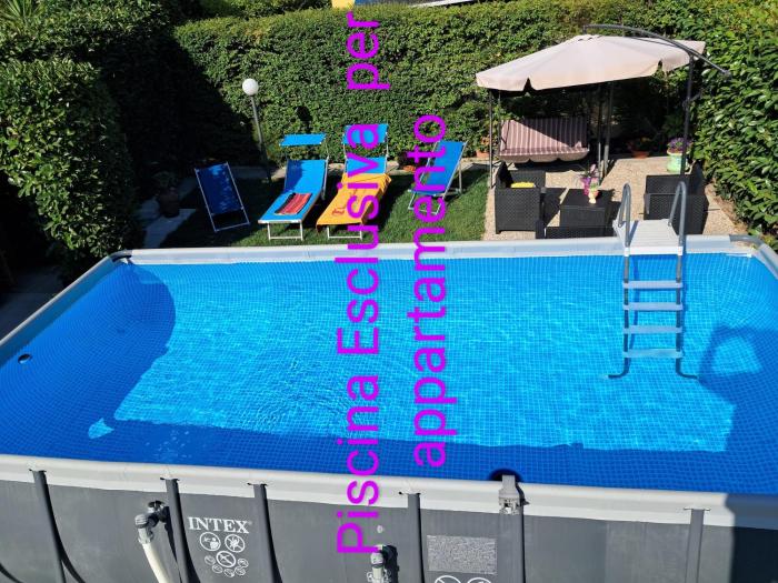 Appartamento in villa con Piscina riservata in uso esclusivo