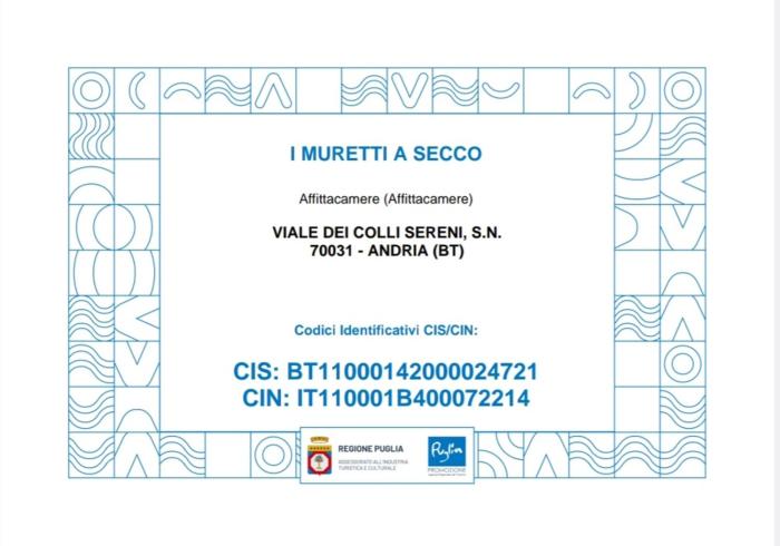 I MURETTI A SECCO B&B