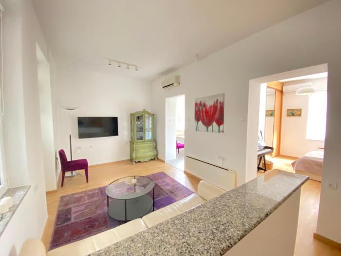 City center salon-style apartment free parking