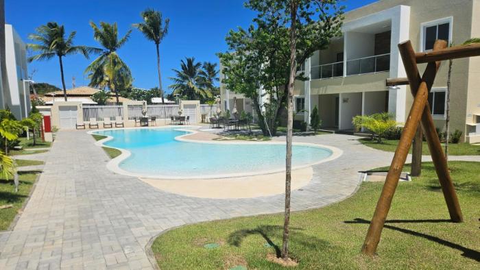 Apartamento 2 quartos recém mobiliado novo em Guarajuba