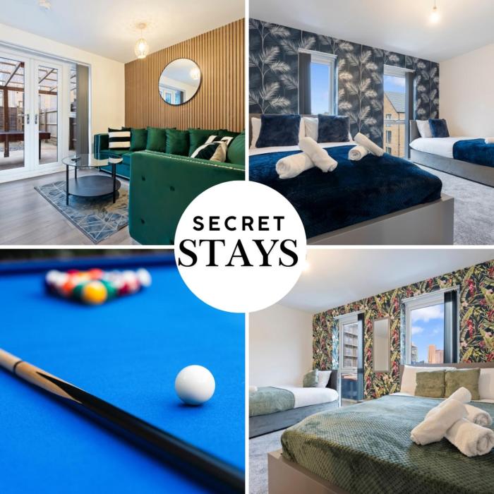 Luxury City Centre 5 Bed House with FREE parking- sleeps 12