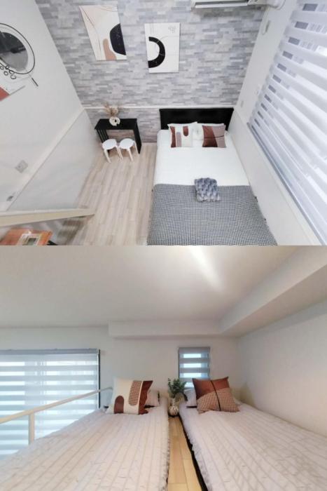 新宿中心商圈-新大久保徒步4分-新宿徒步10分-2Room-Max4P