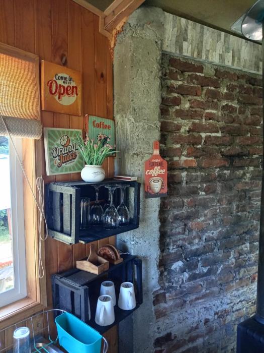 Cabaña con vista al Volcan