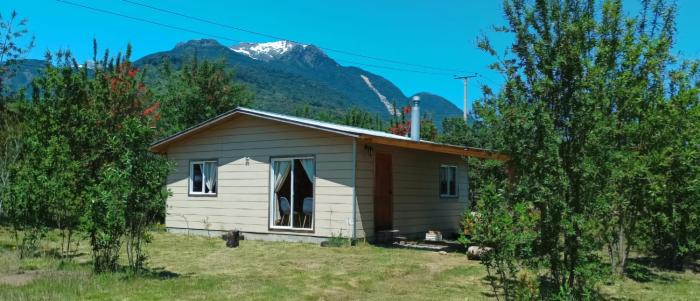casa de campo y descanso, vista al volcán aiconsur