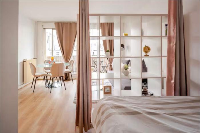 Paris in the center of Paris