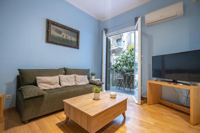 Central Athens Apt Patio View by MPS