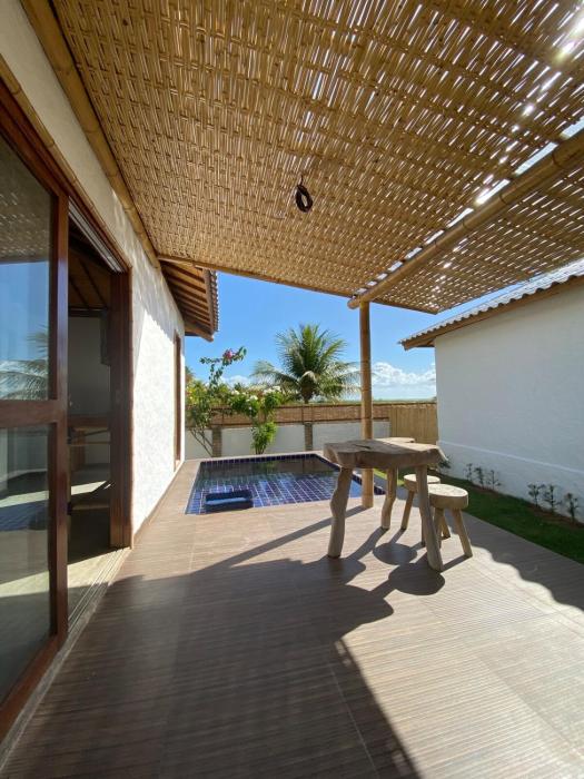 Bangalô com piscina - japaratinga