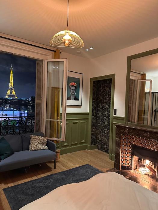 Joli appartement avec cheminée