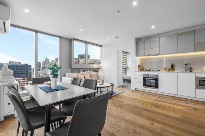 Luxurious apt In Southern Cross-Harbour Views 3B2B