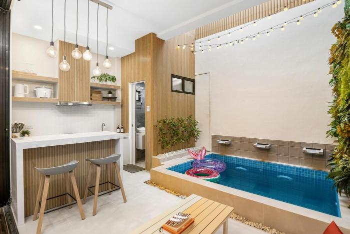 Pool Villa in Lipa with Netflix and Smart Projector