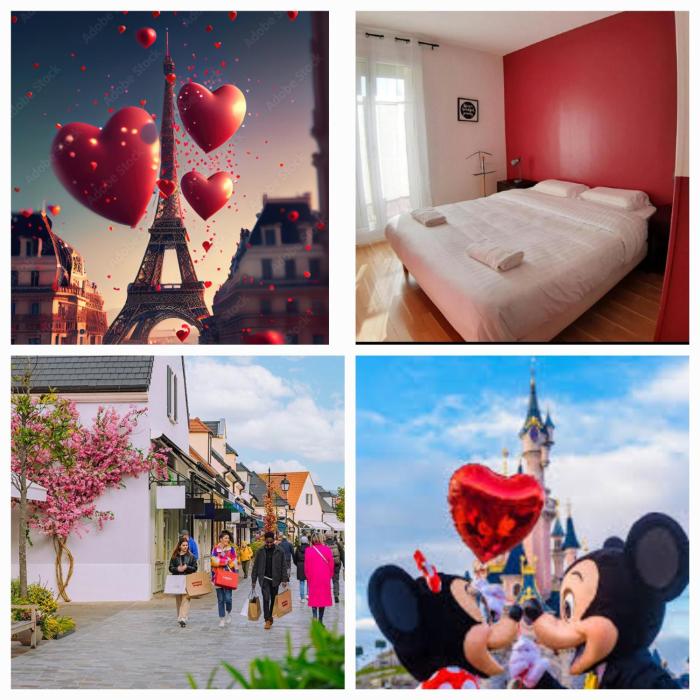 Disney, very nice 2 bedrooms family apartment, wifi, NETFLIX 8 pers