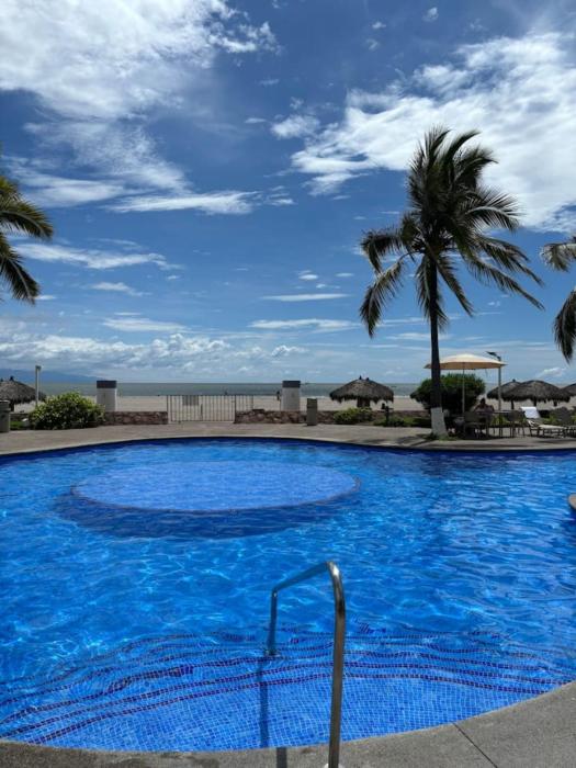 Departamento frente a la playa