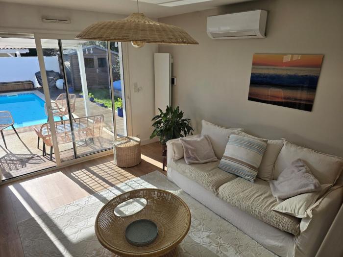 Maison au calme avec piscine