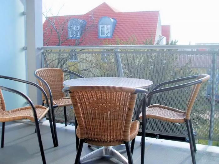 Zentrale strandnahe Ferienwohnung mit 3 Zimmern Spatzennest