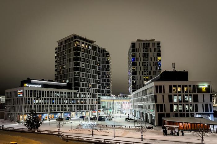 Aseman Portti - Stunning 1BR Apartment 11th Floor