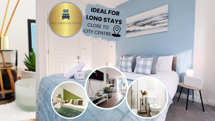 Cardiff City Centre apartment Private Parking