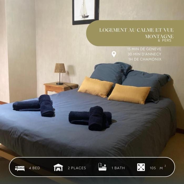 Ville 6p House Garden Calme Vue Montagne