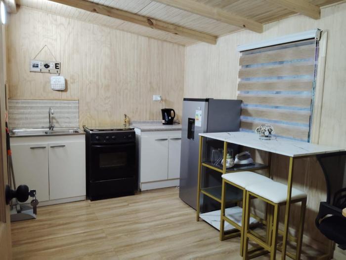 Cabaña interior en barrio residencial