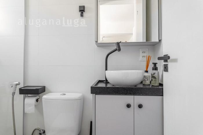 Casa pé na areia SC - Espaço completo