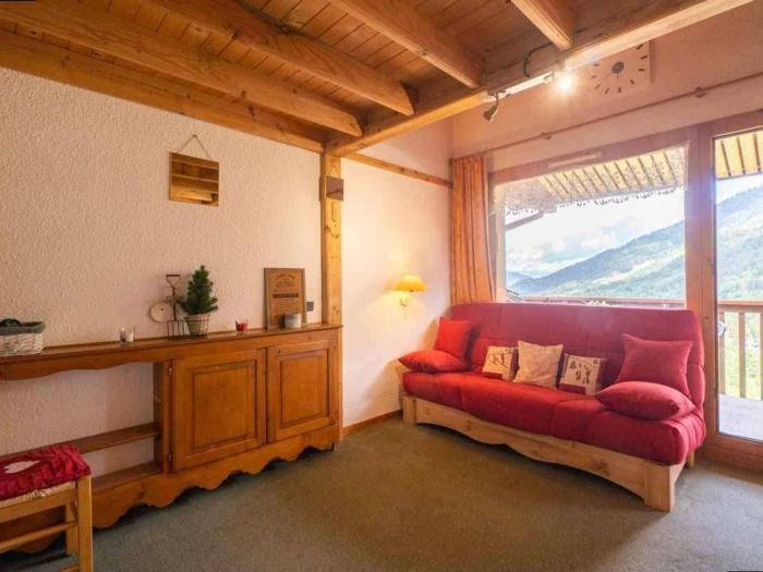 Studio alpin mezzanine, 4 pers, animaux acceptés, parking en option - FR-1-291-1022