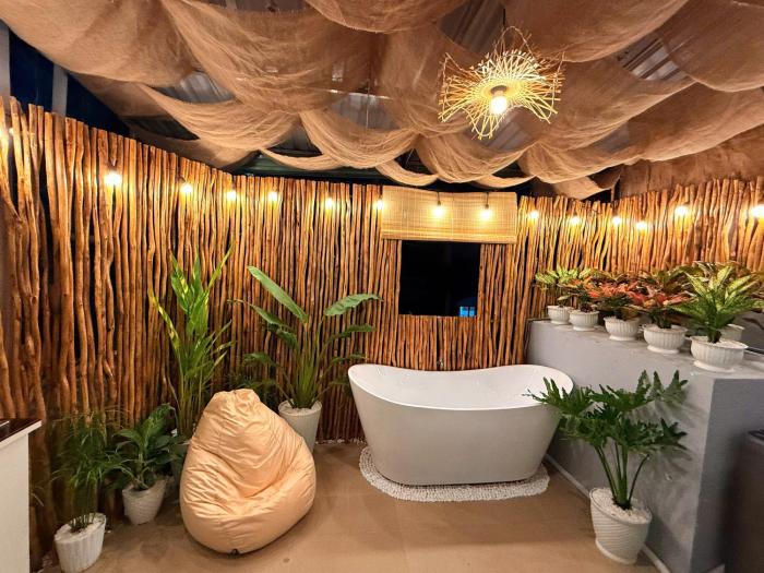 HATUS homestay-Bồn tắm, bếp, ban công, máy chiếu