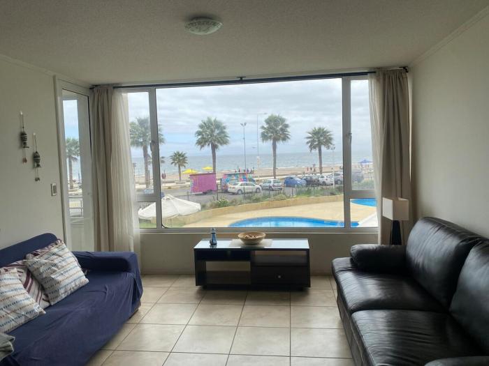 First line, ocean view