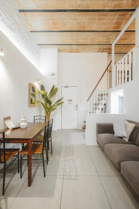 Chic Poble Nou Loft Terrace & Close to The Beach