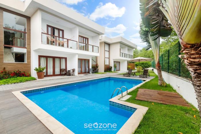 Casa c piscina a 180m da Praia em Arraial PBR0003