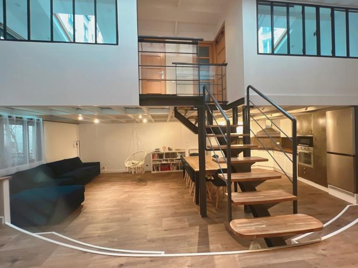 Parisian loft 120 m2 - Stylish - Paris 10th