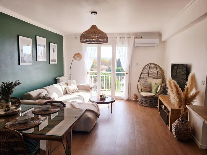 LysHome-Charmant appartement près de Sablettes, climatisé, parking gratuit