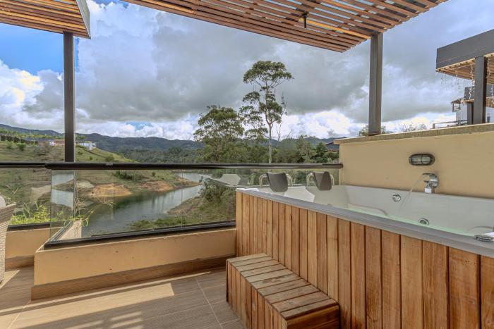 San Telmo Lake Guatape view