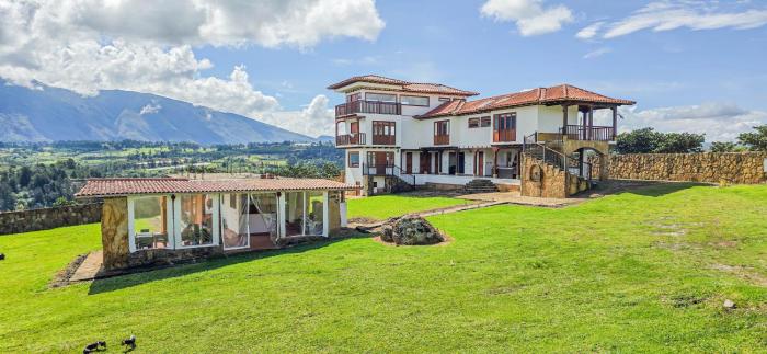 Refugio Alcazaba a las afueras de Villa de Leyva