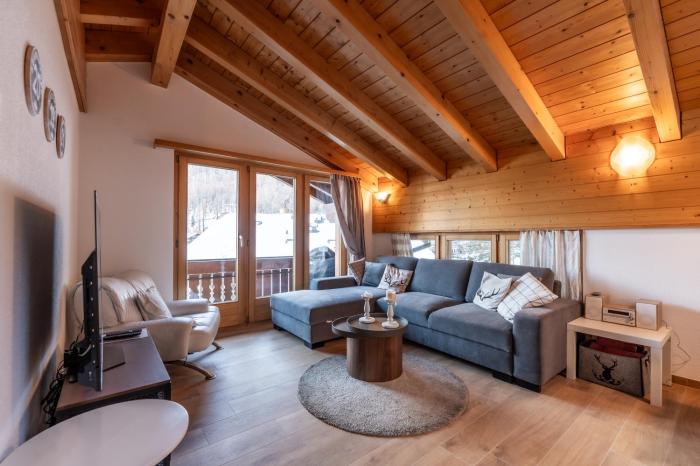 Dachwohnung Balma-great overview of Zermatt