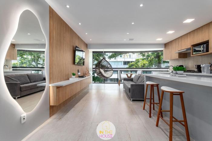 Lindo apartamento na praia de Ipanema