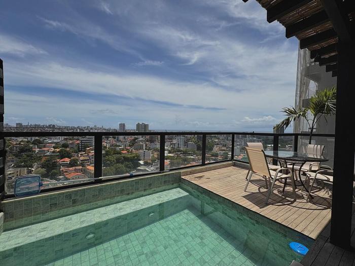 Maravilhosa cobertura no Rio Vermelho