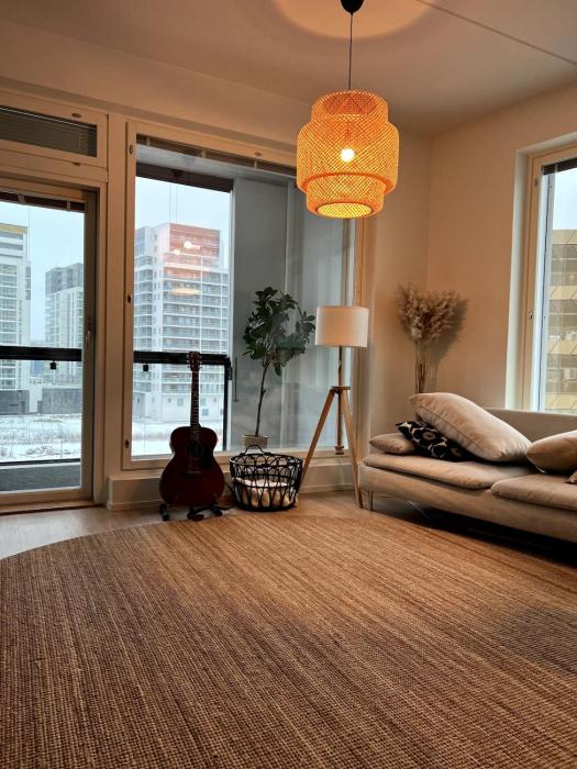 New 42 square feet two bedrooms with sauna for six