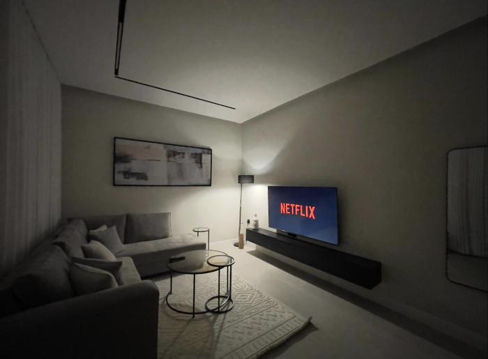 AM Home - living room with one bedroom 7