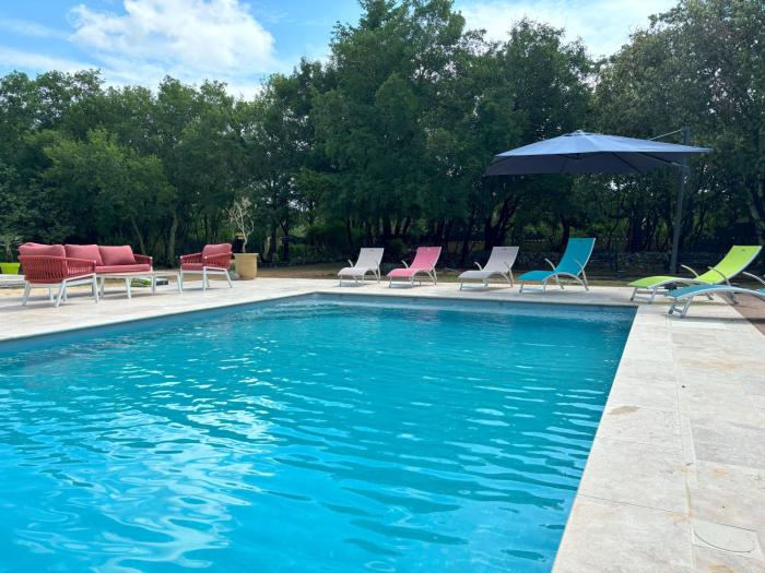 Villa 6 pers avec Parc - Piscine - Pool house - Calme -