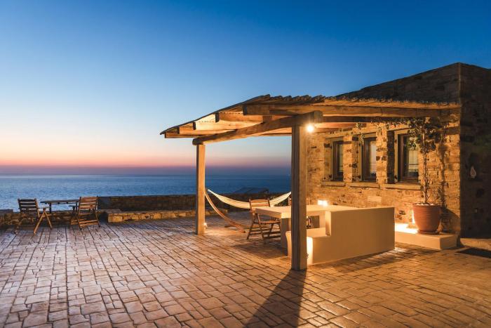 “Blue view” uphill