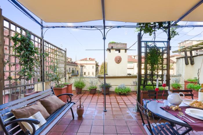 Mazzini Apartment, terrace & river view