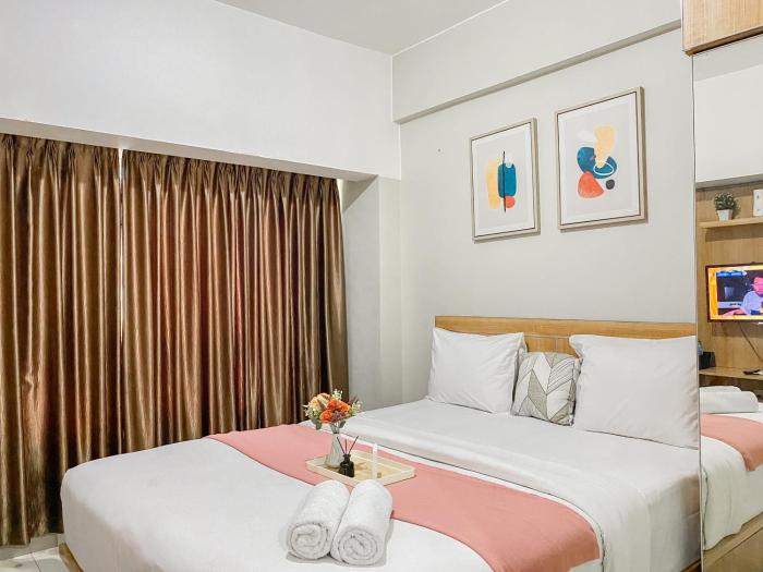 Well Designed Studio Springlake Summarecon Bekasi Apartment By Travelio
