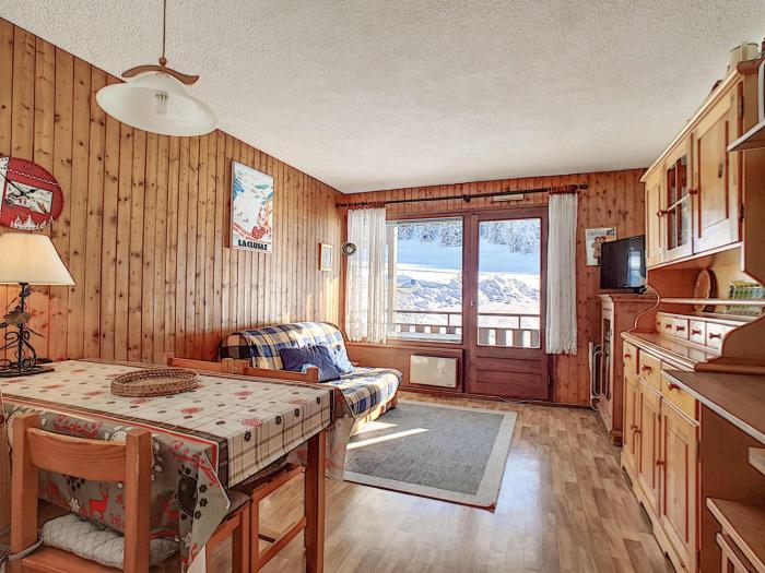 Studio cosy 6 pers à La Clusaz avec wifi - FR-1-818-9